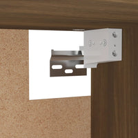 Armadio Rovere Marrone 100x32,5x35 cm in Legno Ingegnerizzato cod mxl 68928