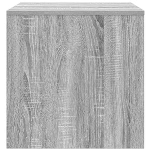 Tavolini Impilabili 3 pz Grigio Sonoma in Legno Multistrato 815226