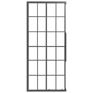 Cabina Doccia ESG Smerigliato 80x70x180 cm Nera 151860