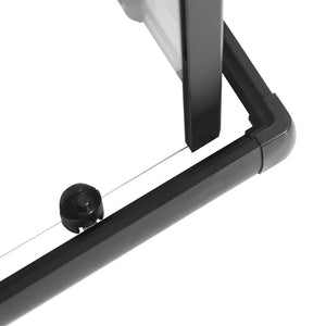 Cabina Doccia ESG Smerigliato 90x70x180 cm Nera 151862