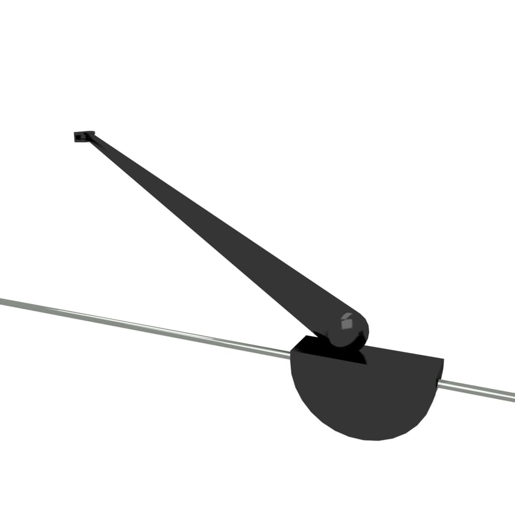 Box Doccia a Strisce 120x68x130 cm in Vetro Temperato 151863