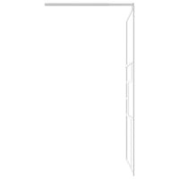 Parete per Doccia Walk in 115x195 cm in Vetro ESG Bianco cod mxl 52969