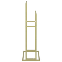 Portasciugamani da Pavimento Oro 48x24x78,5 cm in Ferro 343089