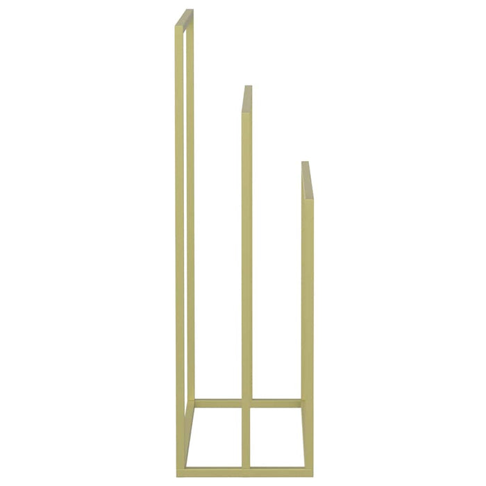 Portasciugamani da Pavimento Oro 48x24x79cm in Ferro 343092