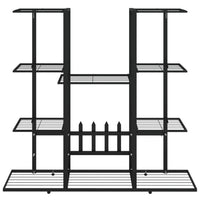 Portafiori 94,5x25x89 cm Ferro Nero cod mxl 76704