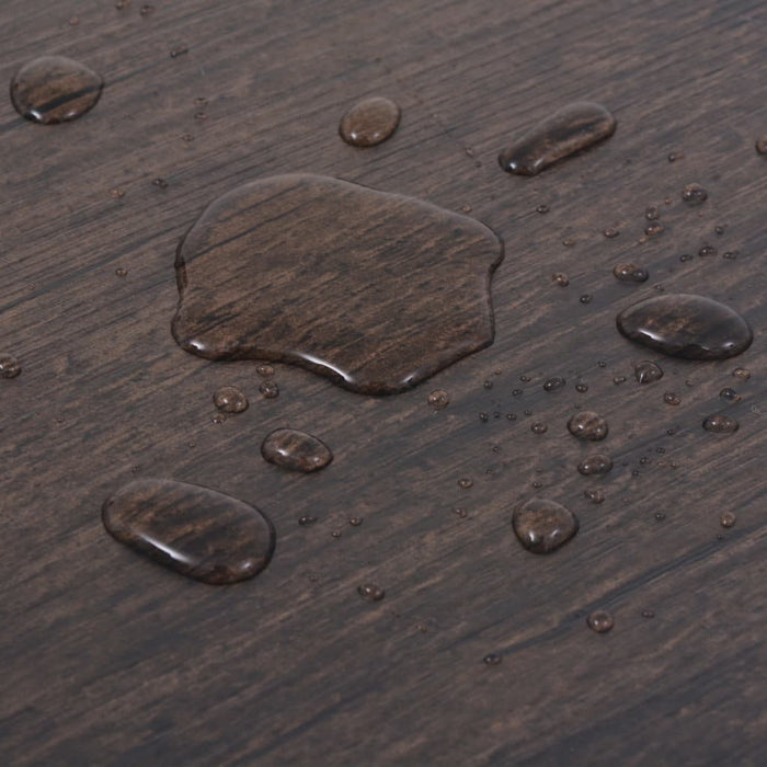 Listoni Pavimenti Autoadesivi in PVC 2,51 m² 2mm Marrone Scuro 342879