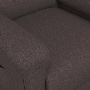 Poltrona Alzapersona Marrone Scuro in Tessuto 3098262