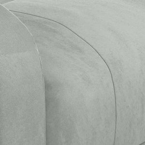 Poltrona Elettrica Reclinabile in Velluto Grigio Chiaro cod mxl 25063