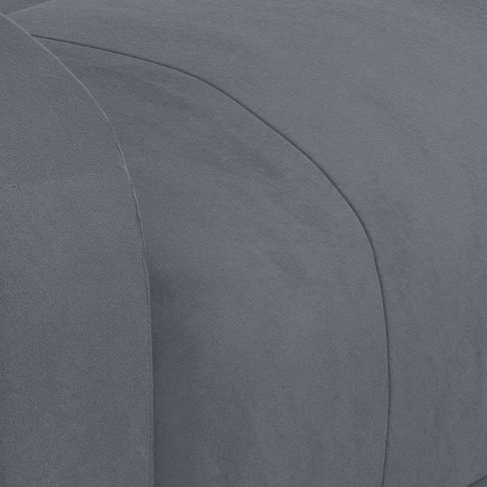 Poltrona Elettrica Reclinabile Grigio Scuro in Vera Pelle 3098394