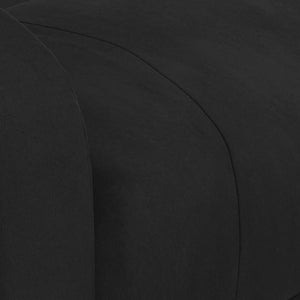 Poltrona Elettrica Reclinabile Nera in Velluto cod mxl 6215