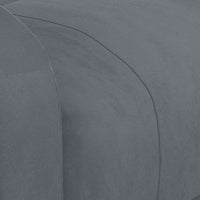 Poltrona Elettrica Massaggiante Grigio Scuro in Velluto