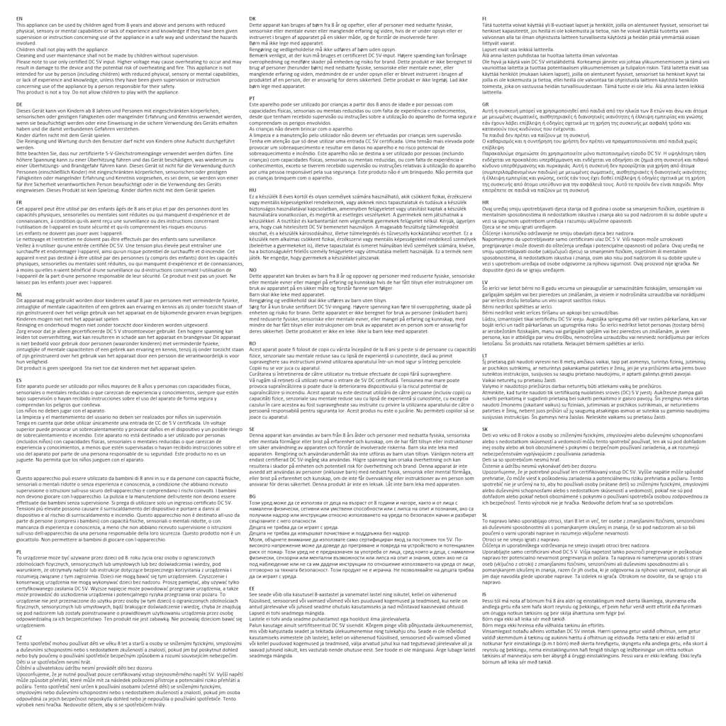 Poltrona Massaggiante Elettrica Grigio Chiaro in Tessuto 3098851