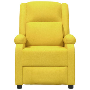 Poltrona Reclinabile Elettrica Gialla in Tessuto cod mxl 59168