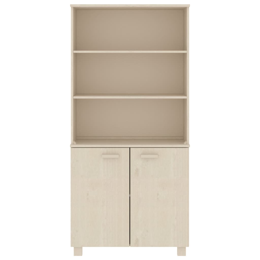 Credenza HAMAR in Legno Massello di Pino Marrone 3100930