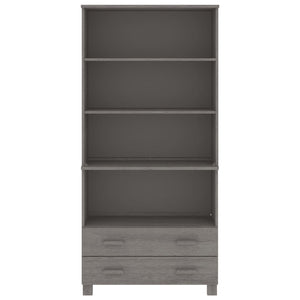 Credenza HAMAR in Legno Massello di Pino Grigio Chiaro 3100937