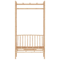 Panca da Giardino con Pergola 116 cm in BambÃ¹