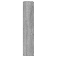 Scarpiera Grigio Sonoma 59x17x81 cm in Legno Multistrato 342540