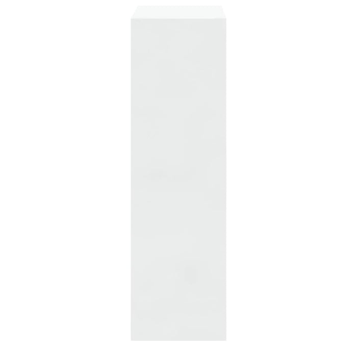 Scarpiera scarpiera mobile portaoggetti ingresso corridoio soggiorno lucido 63 x 24 x 81 cm legno composito bianco 02_0021312