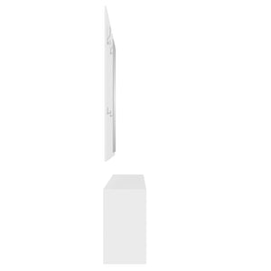 Set Scarpiere 3 in 1 Bianco in Legno Multistrato