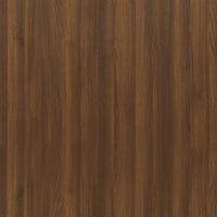 Credenza con 4 Cassetti 60x30,5x71 cm Rovere marrone 342582