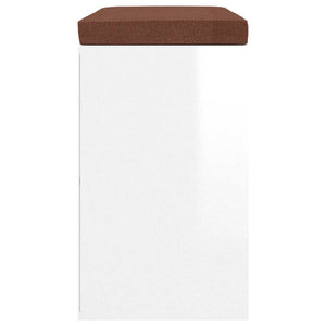 Panca per scarpe panca 103 x 30 x 48 cm multistrato bianco lucido 02_0010934