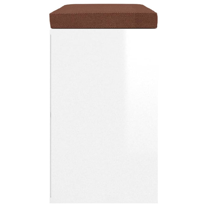 Panca per scarpe panca 103 x 30 x 48 cm multistrato bianco lucido 02_0010934