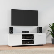 Mobile Porta TV-Mobile per TV-Credenza TV Bianco 120x40,5x35 cm in Legno Multistrato