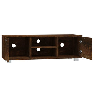 Mobile TV-Credenza per TV-Console TV Rovere Fumo 120x40,5x35 cm in Legno Multistrato
