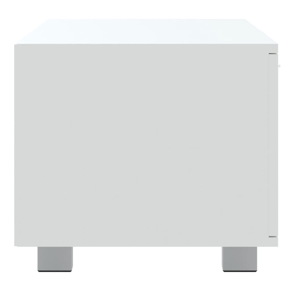 Mobile Porta TV-Mobile per TV-Credenza TV Bianco 140x40,5x35 cm in Legno Multistrato