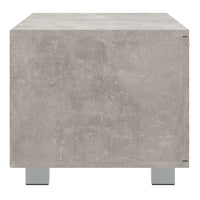 Mobile per TV Grigio Cemento 140x40,5x35 cm Legno Multistrato 342625