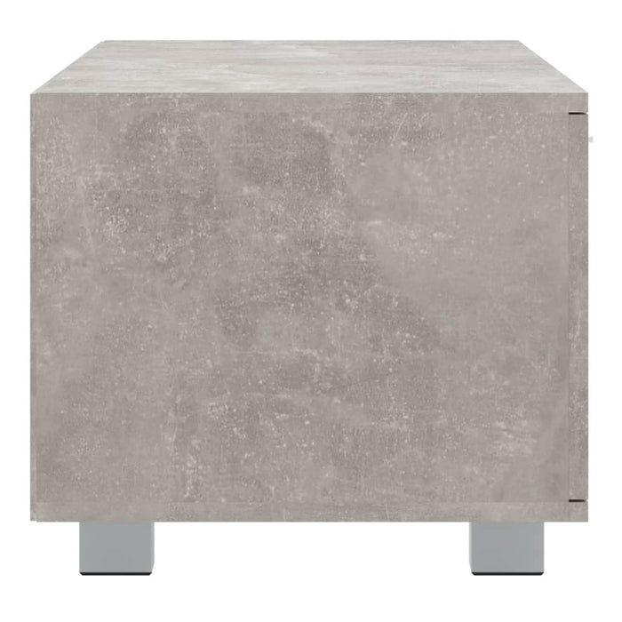 Mobile per TV Grigio Cemento 140x40,5x35 cm Legno Multistrato 342625