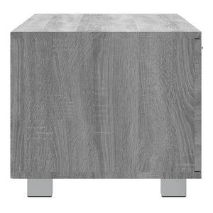 Mobile TV-Credenza TV-Console TV Grigio Sonoma 140x40,5x35 cm in Legno Multistrato