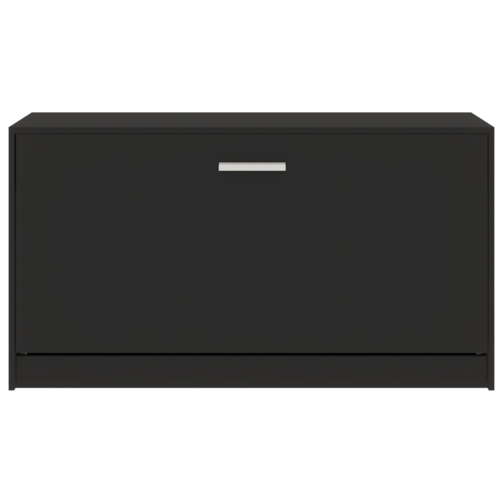 scarpiera scarpiera cassettiera scaffale mobile da ingresso ripostiglio 80 x 24 x 45 cm multistrato nero 02_0022995