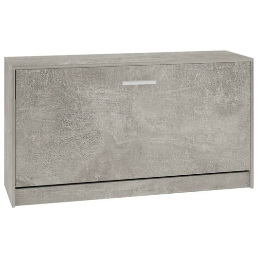 scarpiera scarpiera cassettiera scaffale mobile da ingresso portaoggetti 80 x 24 x 45 cm derivati ​​del legno grigio 02_0022974