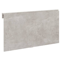 Tavolino Muro Pieghevole Grigio Cemento 100x60x56cm Multistrato 342648