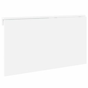 Tavolino Muro Pieghevole Bianco Lucido 100x60x56 cm Multistrato 342649