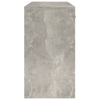 Scrivania Cassetto Grigio cemento 100x40x73cm Legno Multistrato cod mxl 66690