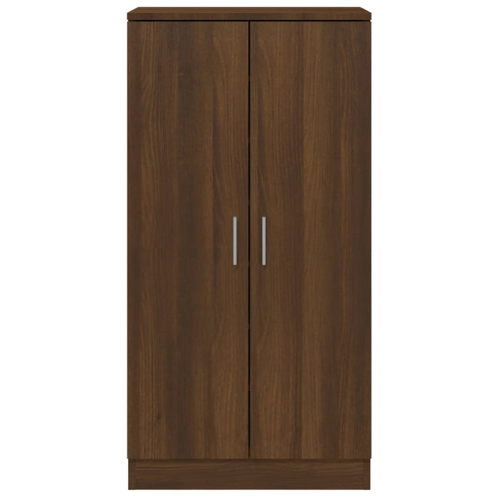 Scarpiera Rovere Marrone 55x35x108 cm in Legno Multistrato 342670