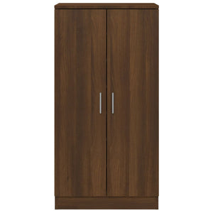 Scarpiera Rovere Marrone 55x35x108 cm in Legno Multistrato