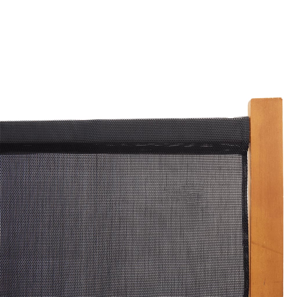 Paravento a 4 Pannelli Nero 280x180 cm cod mxl 77300
