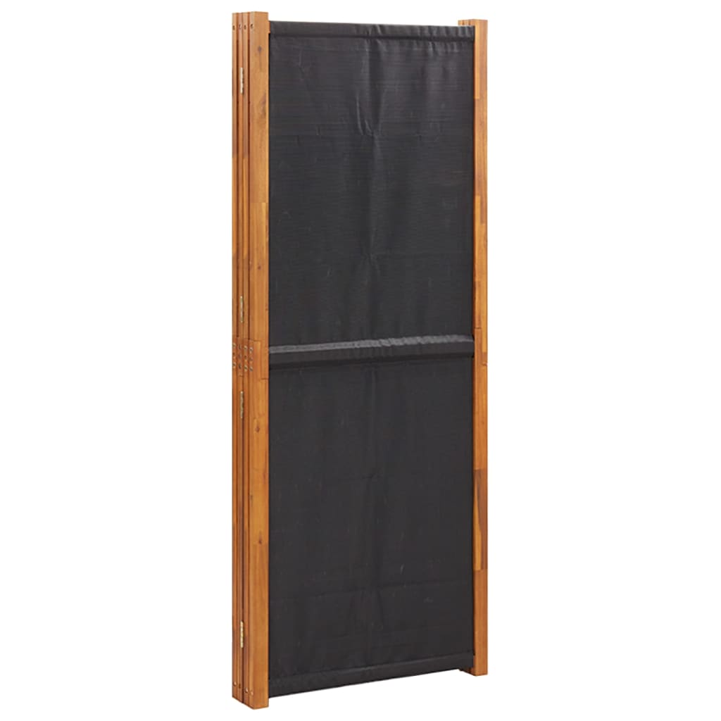 Paravento a 5 Pannelli Nero 350x180 cm cod mxl 77329