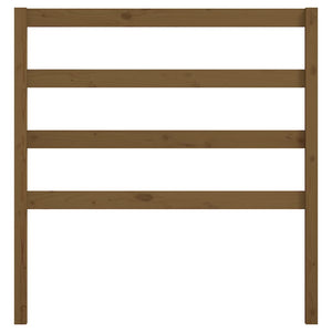 Testiera per Letto ambra 96x4x100 cm in Legno Massello di Pino 817623