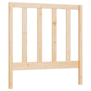 Testiera per Letto 96x4x100 cm in Legno Massello di Pino 817670