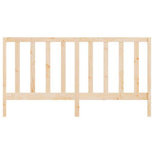 Testiera per Letto 186x4x100 cm in Legno Massello di Pino