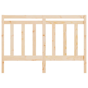 Testiera per Letto 126x4x100 cm in Legno Massello di Pino 817780