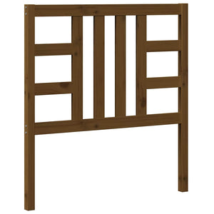 Testiera per Letto-Testata-Testiera Decorativa Ambra 96x4x100 cm in Legno Massello di Pino 774238