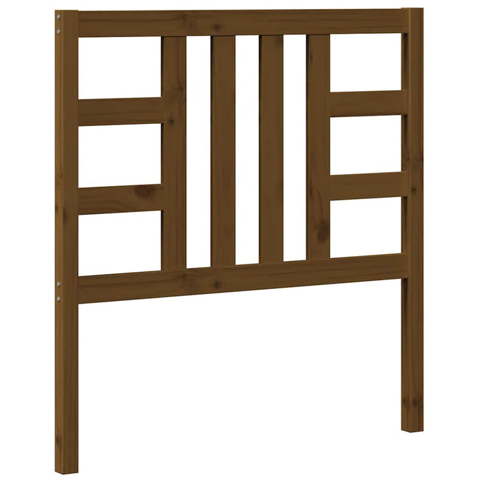 Testiera per Letto-Testata-Testiera Decorativa Ambra 96x4x100 cm in Legno Massello di Pino 774238