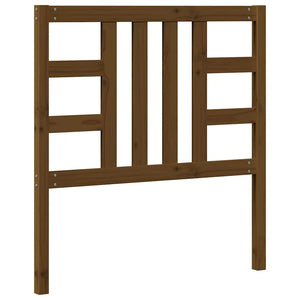 Testiera per Letto-Testata-Testiera Decorativa Ambra 96x4x100 cm in Legno Massello di Pino 774238