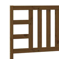 Testiera per Letto Ambra 96x4x100 cm in Legno Massello di Pino 817823