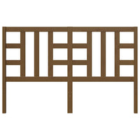 Testiera per Letto Ambra 166x4x100 cm in Legno Massello di Pino 817853